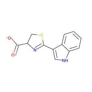 2-(indole-3-yl)-4,5-dihydro-1,3-thiazole-4-carboxylic acid